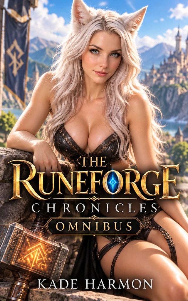 The Runeforge Chronicles Omnibus, Books 1–7 by Kade Harmon — book cover